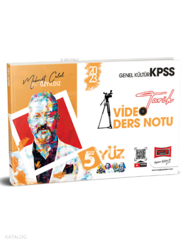 2023 KPSS 5Yüz Tarih Video Ders Notları (M.Celal Özyıldız)