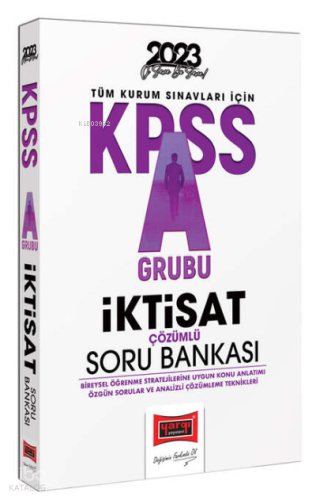 2023 KPSS A Grubu İktisat Tamamı Çözümlü Soru Bankası