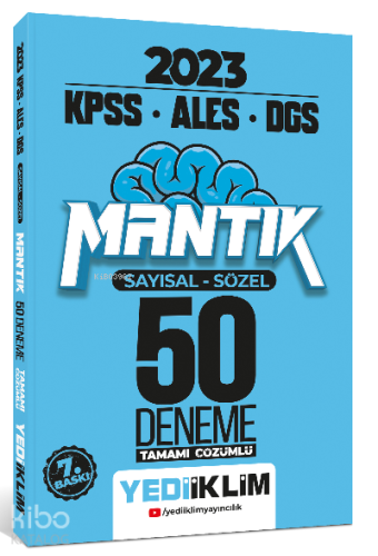 2023 KPSS-ALES-DGS Sayısal Sözel Mantık Tamamı Çözümlü 50 Deneme