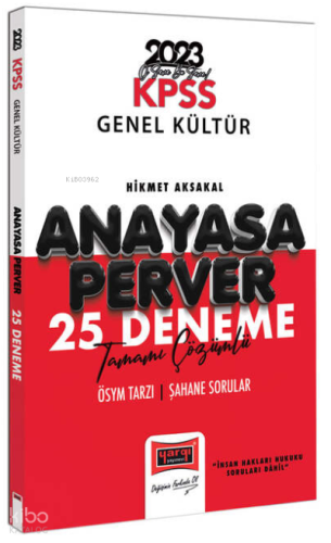 2023 KPSS Anayasaperver Tamamı Çözümlü 25 Deneme