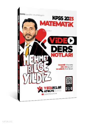 2023 KPSS Atölye Serisi Matematik Video Ders Notları