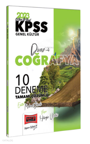 2023 KPSS Divan-ı Coğrafya Tamamı Çözümlü 10 Deneme