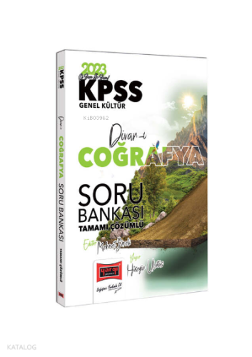 2023 KPSS Divan-ı Coğrafya Tamamı Çözümlü Soru Bankas