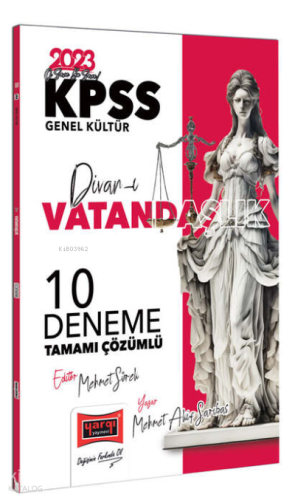 2023 KPSS Divan-ı Vatandaşlık Tamamı Çözümlü 10 Deneme