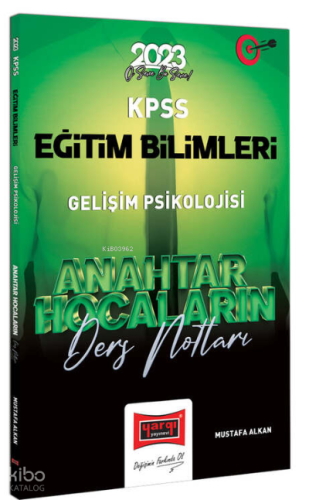 2023 KPSS Eğitim Bilimleri Anahtar Hocaların Gelişim Psikolojisi Ders Notları