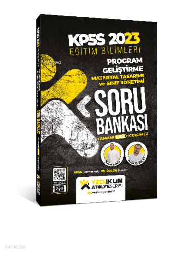 2023 KPSS Eğitim Bilimleri Atölye Serisi Program Geliştirme Materyal Tasarımı;Sınıf Yönetimi Video Çözümlü Soru Bankası