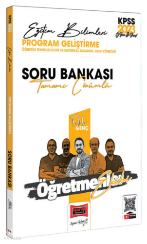 2023 KPSS Eğitim Bilimleri Öğretmenler Ekibi Program Geliştirme Tamamı Çözümlü Soru Bankası