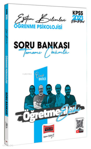 2023 KPSS Eğitim Bilimleri Öğretmenler Ekibi Tamamı Çözümlü Öğrenme Psikolojisi Soru Bankası