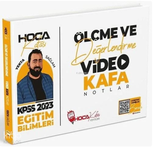 2023 KPSS Eğitim Bilimleri Ölçme ve Değerlendirme Video Kafa Notlar