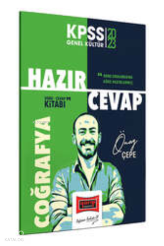 2023 KPSS Genel Kültür 5Yüz Coğrafya Konu Sıralamasına Göre Hazırlanmış Hazır Cevap