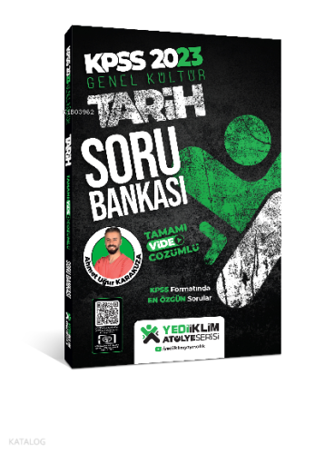 2023 KPSS Genel Kültür Atölye Serisi Tarih Tamamı Video Çözümlü Soru Bankası
