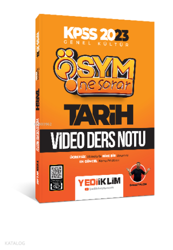 2023 KPSS Genel Kültür Ösym Ne Sorar Tarih Video Ders Notu
