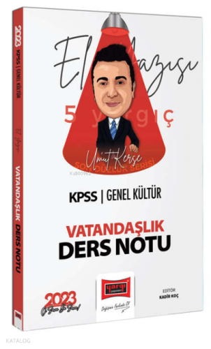 2023 KPSS Genel Kültür Son Düzlük El Yazısı İle Vatandaşlık Ders Notu