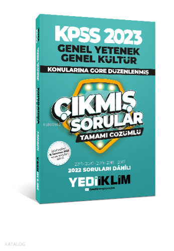 2023 KPSS Genel Yetenek Genel Kültür Konularına Göre Tamamı Çözümlü Çı