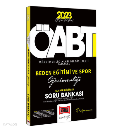 2023 KPSS ÖABT Beden Eğitim ve Spor Öğretmenliği Tamamı Çözümlü Soru Bankası