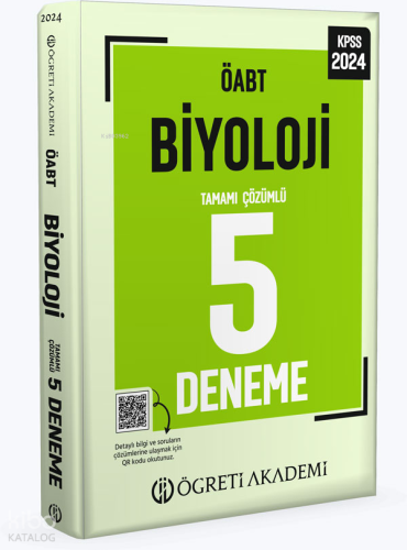 2023 KPSS ÖABT Biyoloji 5 Deneme