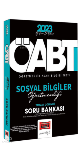 2023 KPSS ÖABT Sosyal Bilgiler Öğretmenliği Tamamı Çözümlü Soru Bankası