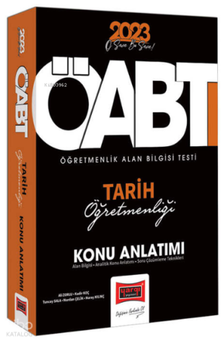 2023 KPSS ÖABT Tarih Öğretmenliği Konu Anlatımı