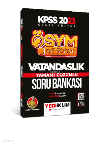 2023 KPSS Ösym Ne Sorar Vatandaşlık Tamamı Çözümlü Soru Bankası