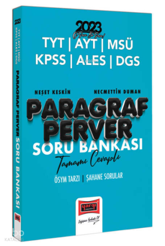 2023 KPSS Paragrafperver Tamamı Çözümlü Soru Bankası