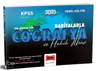 2023 KPSS Tüm Adaylar İçin Haritalarla Coğrafya