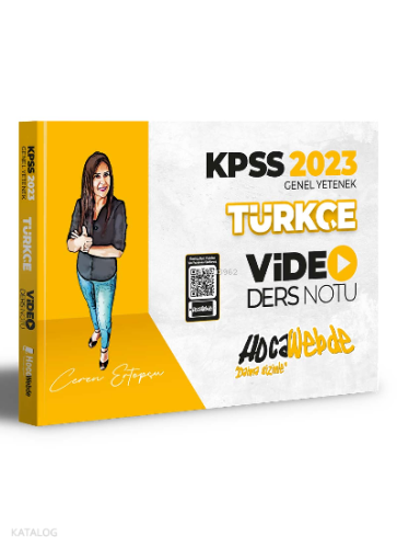 2023 KPSS Türkçe Video Ders Notu