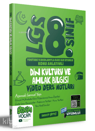 2023 LGS 8.Sınıf Din Kültürü ve Ahlak Bilgisi Video Ders Notları (Konu Anlatımı)