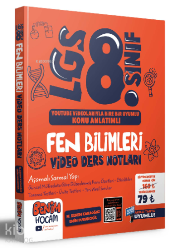 2023 LGS 8.Sınıf Fen Bilimleri Video Ders Notları (Konu Anlatımı)