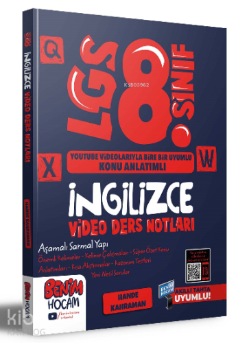 2023 LGS 8.Sınıf İngilizce Video Ders Notları (Konu Anlatımı)