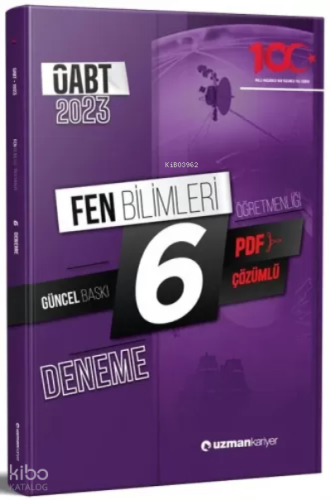 2023 Öabt 6 Deneme Fen Ve Teknoloji
