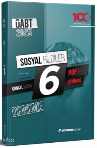 2023 Öabt 6 Deneme Sosyal | | Uzman Kariyer Yayınları (Hazırlık)