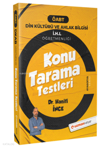 2023 Öabt Din Kültürü & İmam Hatip Konu Tarama Tes | Hanifi İnce | Uzm