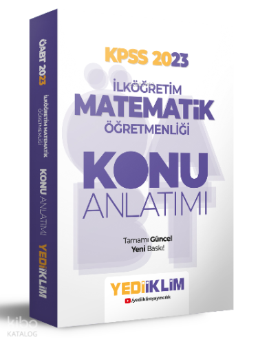 2023 ÖABT İlköğretim Matematik Öğretmenliği Konu Anlatımı