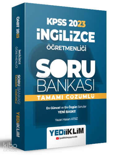 2023 ÖABT İngilizce Öğretmenliği Tamamı Çözümlü Soru Bankası