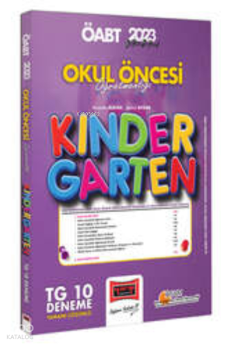 2023 ÖABT Okul Öncesi Öğretmenliği Kindergarten Tamamı Çözümlü TG 10 Deneme