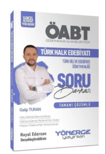 2023 ÖABT Türk Dili ve Edebiyatı Öğretmenliği Türk Halk Edebiyatı Soru