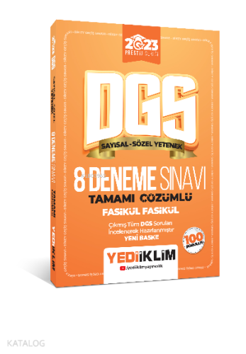 2023 Prestij Serisi DGS Konu Anlatımlı Modüler Set(5 Deneme İlaveli+Tamamı Renkli)