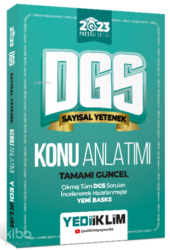 2023 Prestij Serisi Dgs Sayısal Yetenek Konu Anlatım
