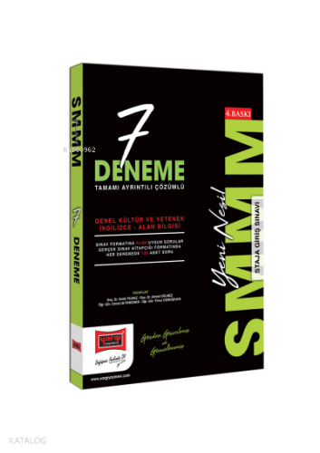 2023 Smmm Tamamı Çözümlü 7 Deneme Sınavı