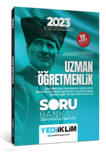 2023 T.C. Millî Eğitim Bakanlığı Uzman Öğretmenlik Soru Bankası
