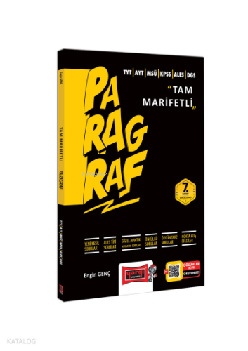 2023 TYT AYT MSÜ KPSS ALES Tam Marifetli Paragraf Soru Bankası (7.Baskı)