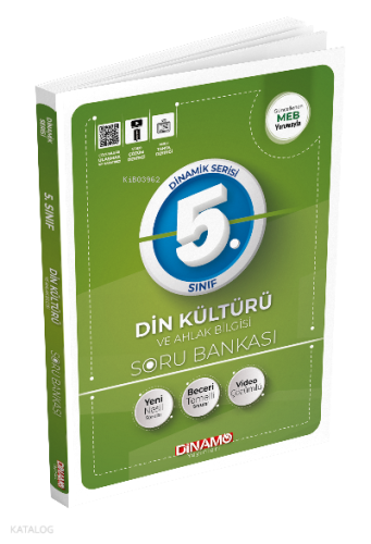 2024 5 Sınıf Din Kültürü Ve Ahlak Bilgisi Soru Bankası | Kolektif | Di