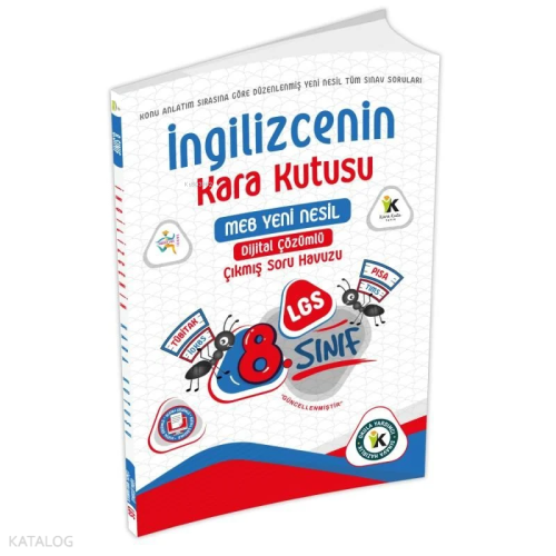 2024 8.Sınıf LGS İngilizcenin Kara Kutusu Dijital Çözümlü Çıkmış Soru Bankası