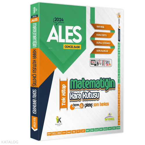 2024 ALES Geometrinin Kara Kutusu Konu Özetli Dijital Çözümlü ÖSYM Çıkmış Soru Havuzu Bankası