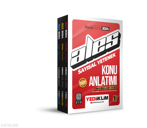 2024 Ales Sayısal Yetenek Konu Anlatımı Modüler Set 1. Cilt