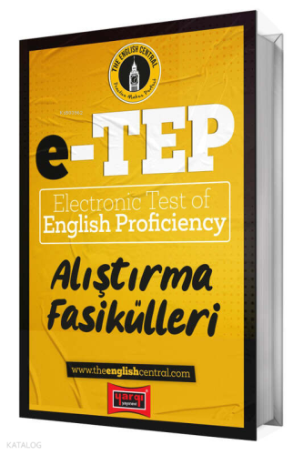 2024 E-Tep Electronic Test Of English Proficiency Alıştırma Fasikülleri