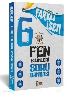 2024 Farklı İsem 6.Sınıf Fen Bilimleri Soru Bankası
