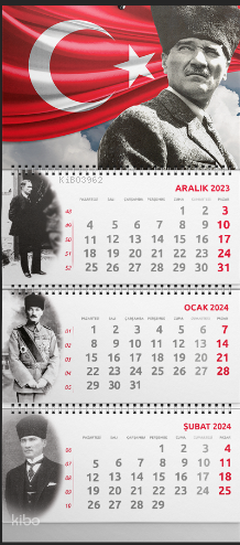 2024 Gemici Duvar Takvimi- Ayyıldız