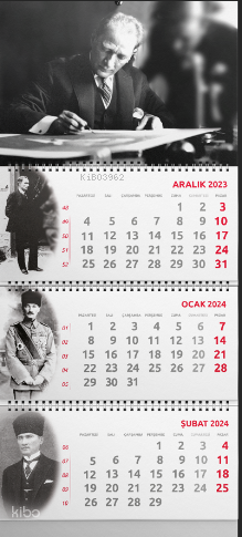 2024 Gemici Duvar Takvimi- İmza