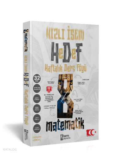 2024 Hızlı İsem 8.Sınıf Matematik Haftalık Ders Föyü